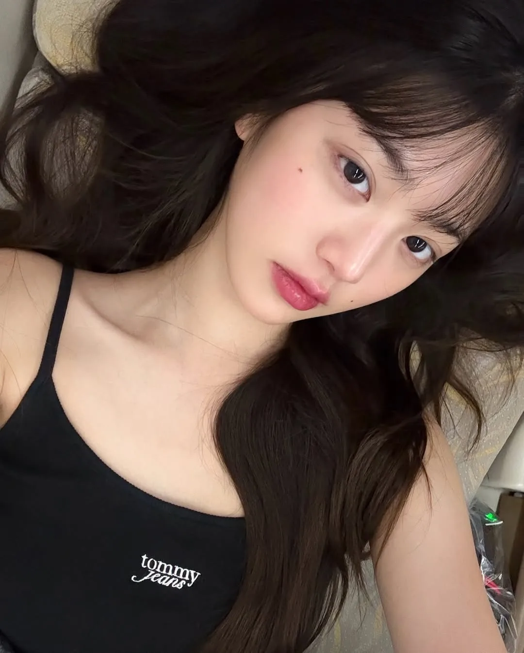 Jang Won Young mặt mộc, da đẹp, kiềm dầu