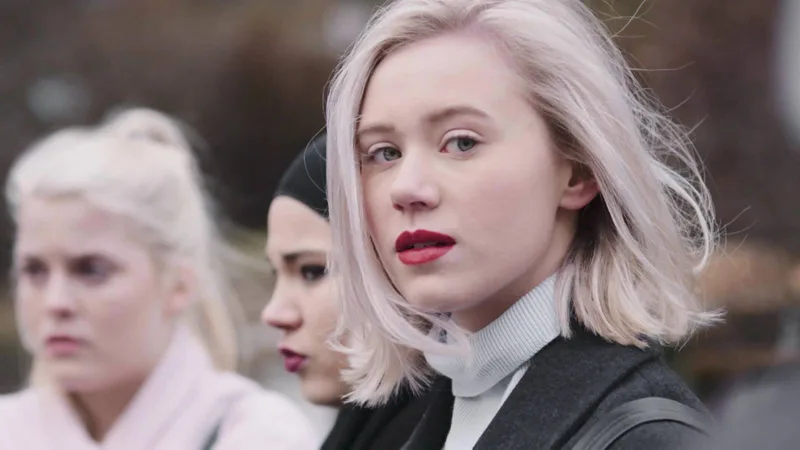 Noora Amalie Sætre trong phim SKAM Noora Amalie Sætre trong phim SKAM