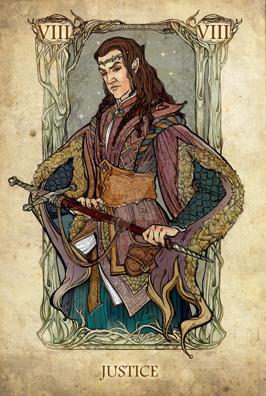 bài tarot cung hoàng đạo thiên bình