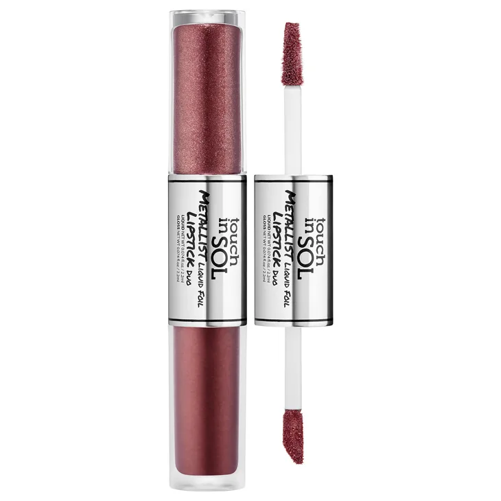 Son Touch In Sol Metallist Liquid Foil Lipstick Duo màu Jasmine