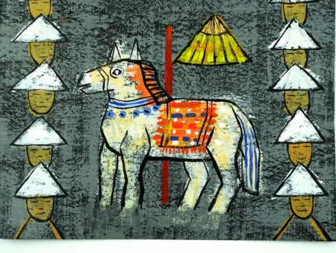 Minh họa truyện Thánh Gióng