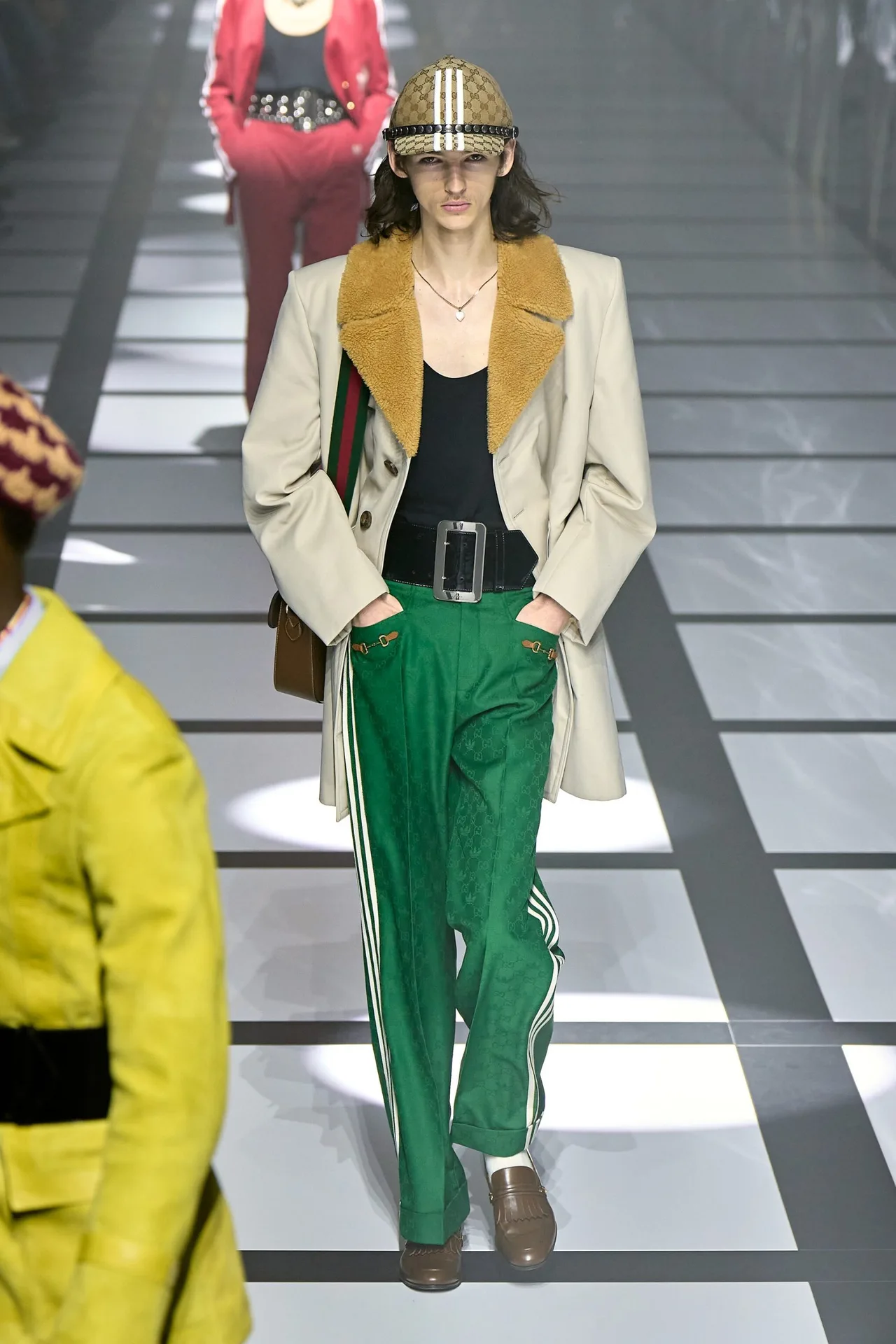 gucci adidas thu đông 2022 look 64