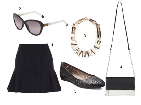 1.Karen Millen 2.Furla 3.Mango 4.Ecco 5.Ecco