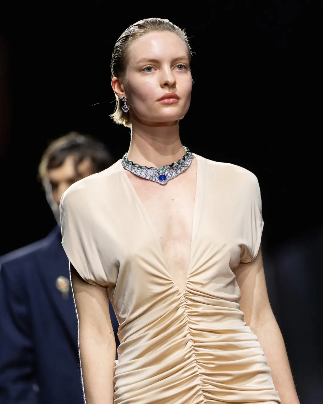 Người mẫu trình diễn tại Bvgari Eclettica