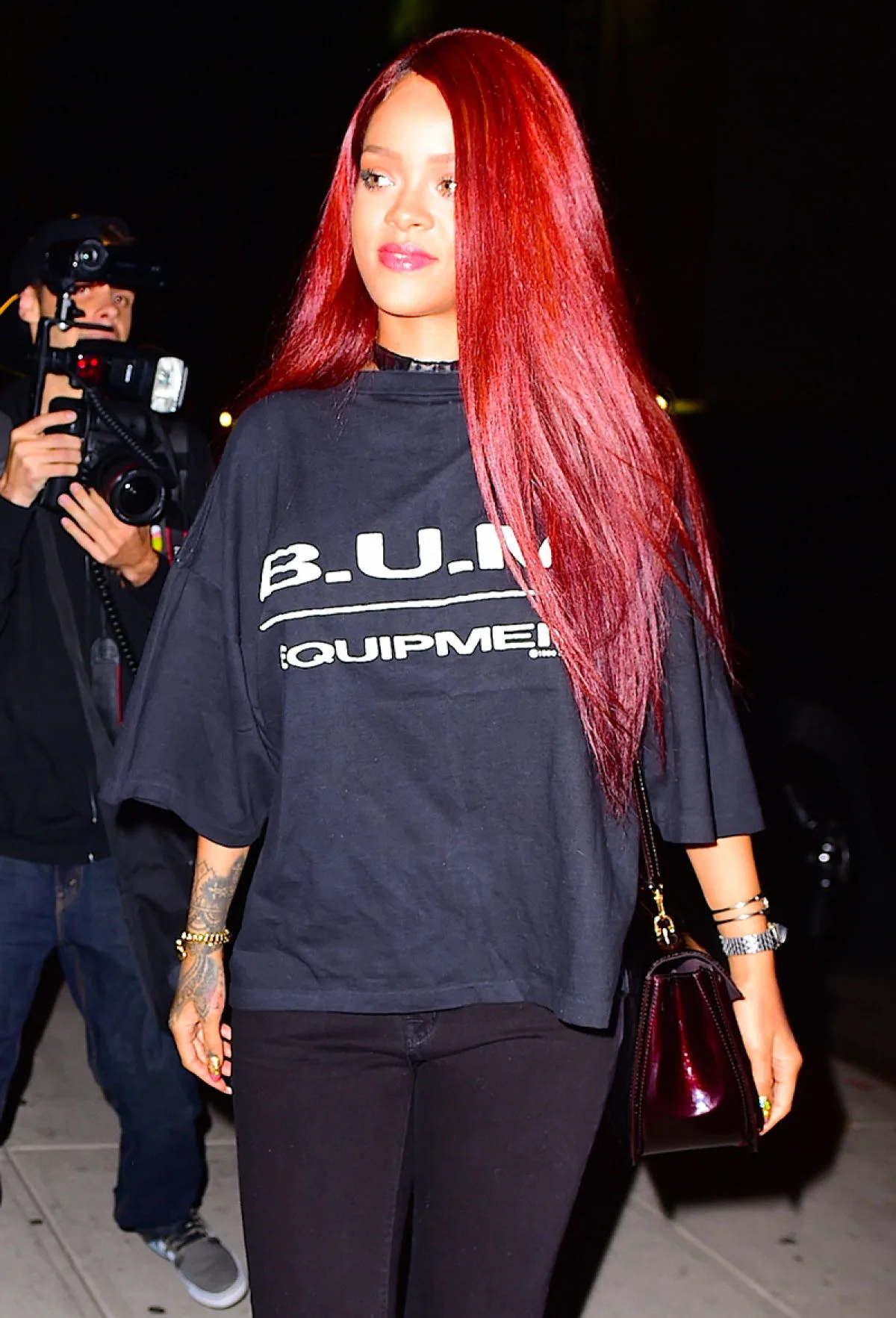 Rihanna Tóc đỏ Rihanna Tóc đỏ