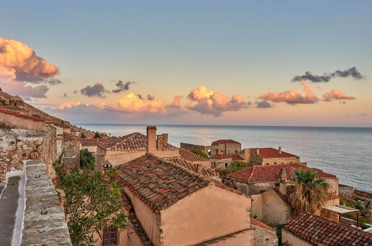 Monemvasia Peloponnese Hy Lạp