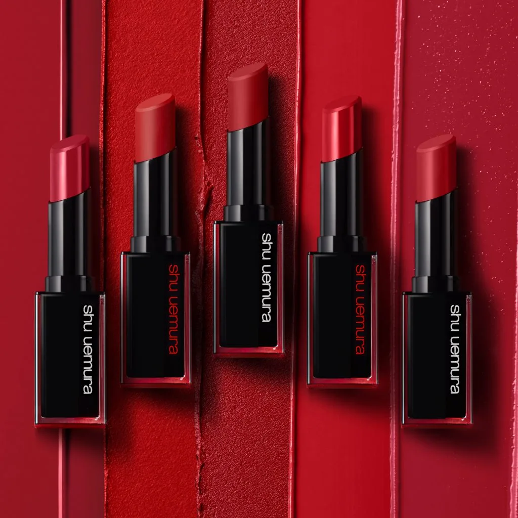 shu uemura các dòng son diện áo mới với vỏ đen huyền bí