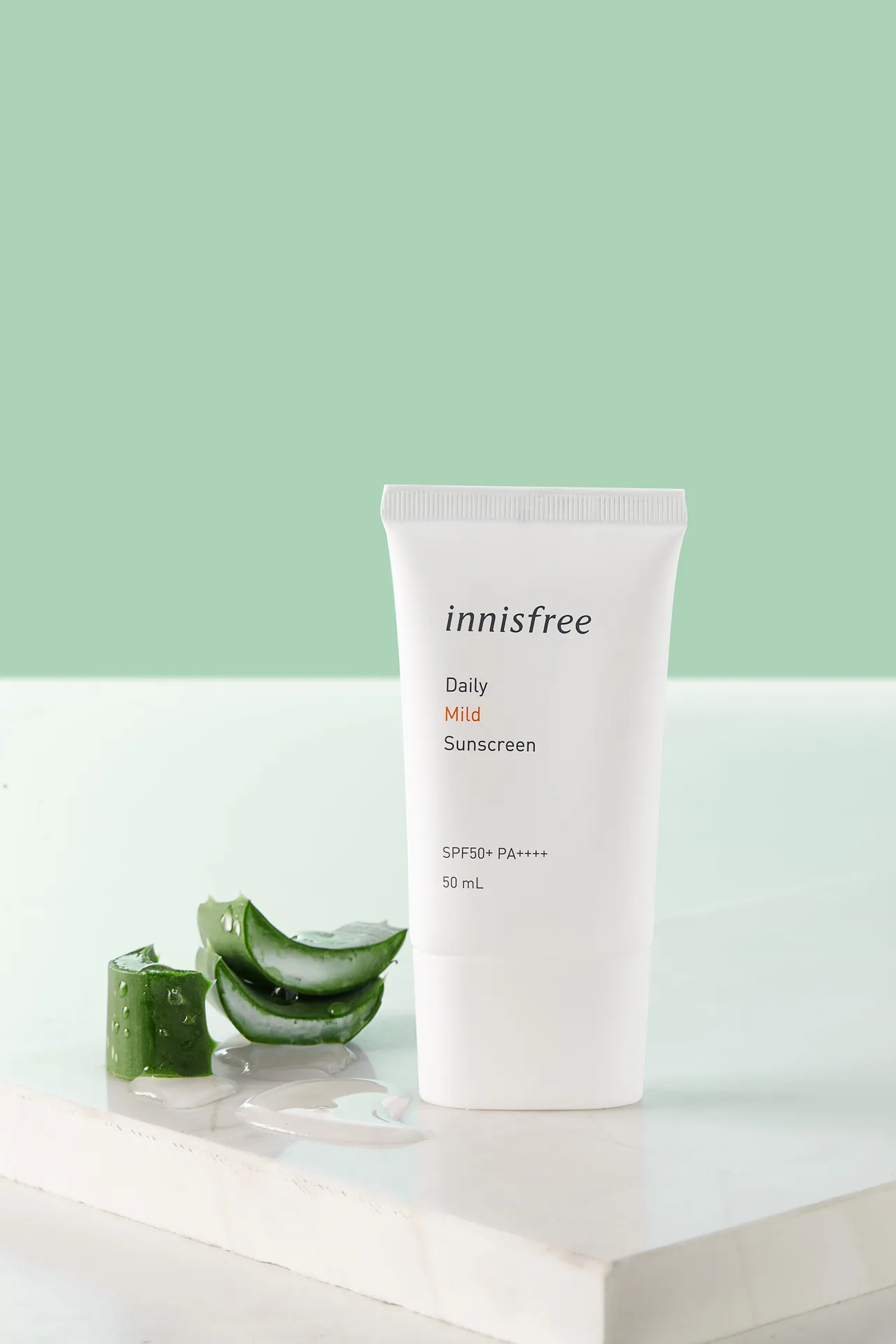 kem chống nắng Innisfree Daily Mild chăm sóc dịu nhẹ hàng ngày
