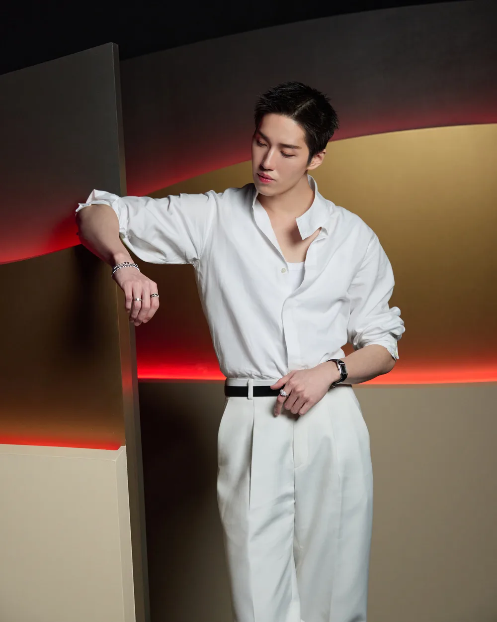 Tor Thanapob tại đêm tiệc khai trương cửa hàng flagship tại Siam Paragon của Cartier