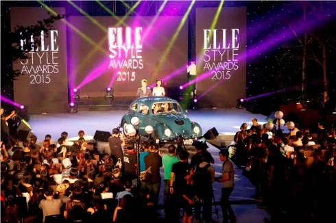 Sân khấu ELLE Style Awards Vietnam 2015