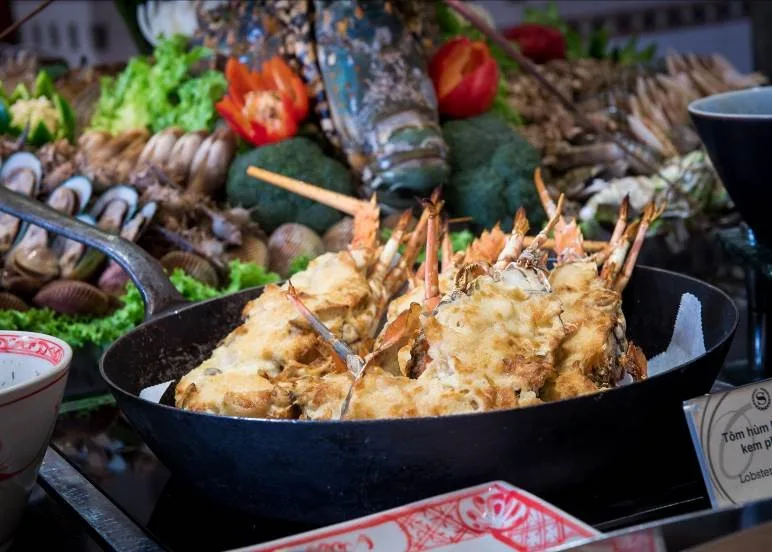 Buffet hải sản đã trở lại tại Oven D'OR ELLE VN Buffet hải sản đã trở lại tại Oven D'OR ELLE VN
