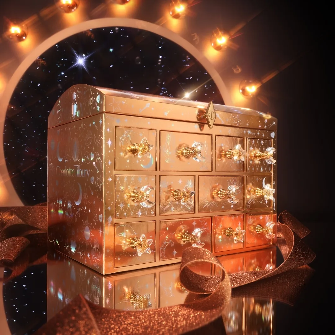 Hình ảnh Advent calendar của Charlotte Tilbury.