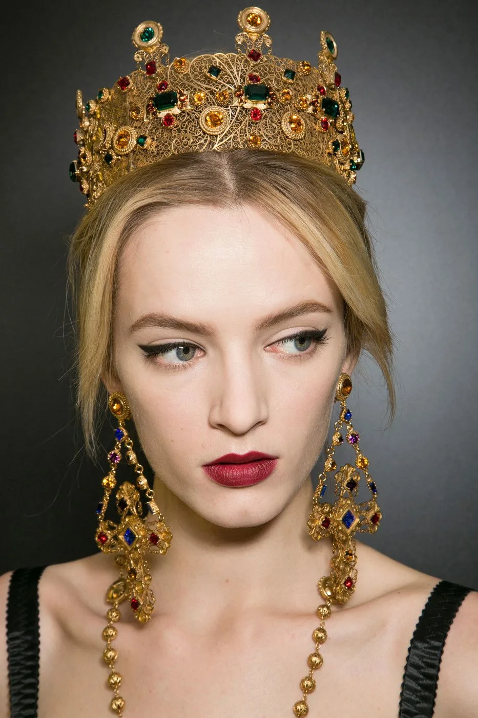 cách kẻ mắt_Dolce Gabbana Fall Winter 2013