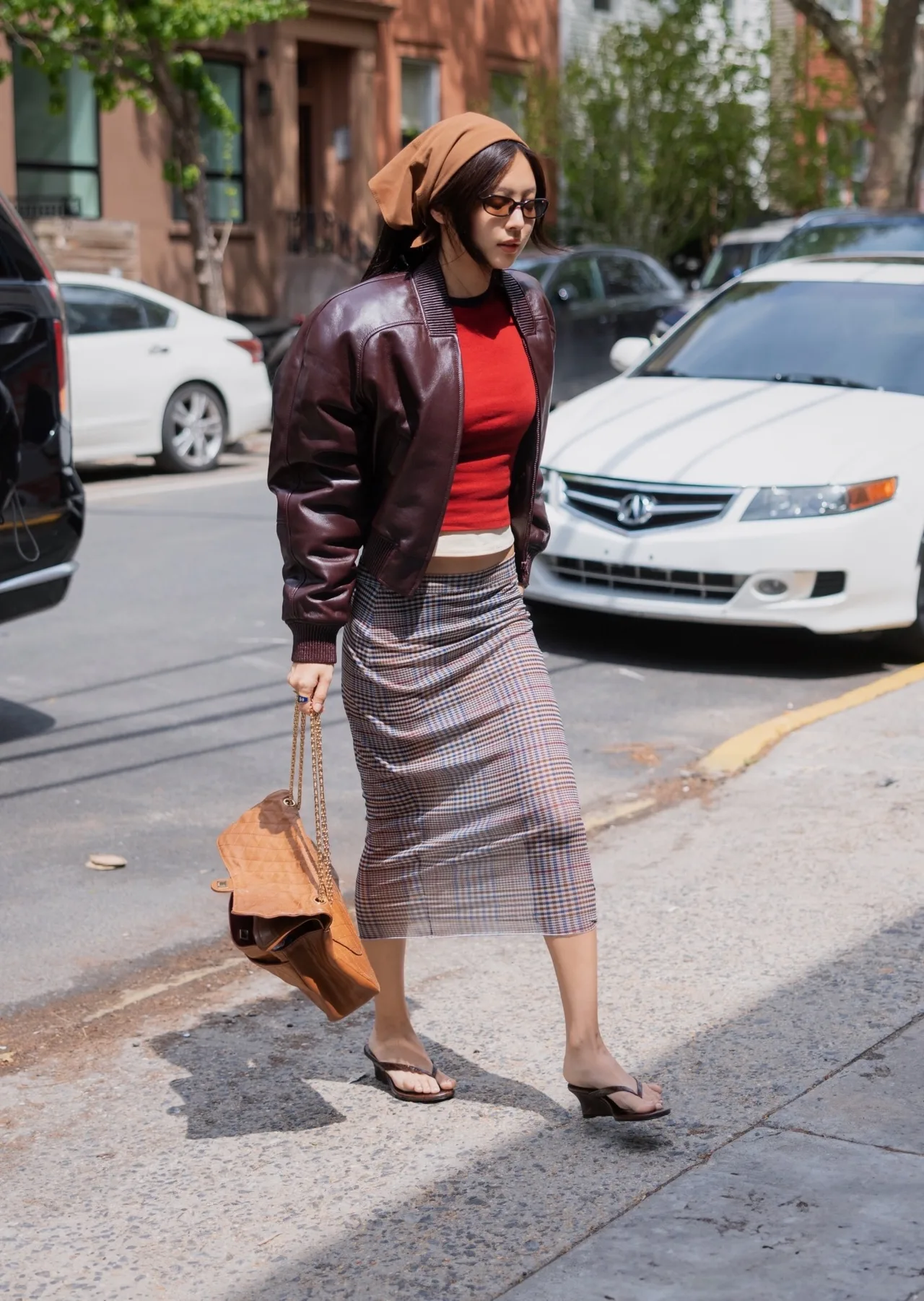 Jennie tại New York vào ngày 2 tháng 5