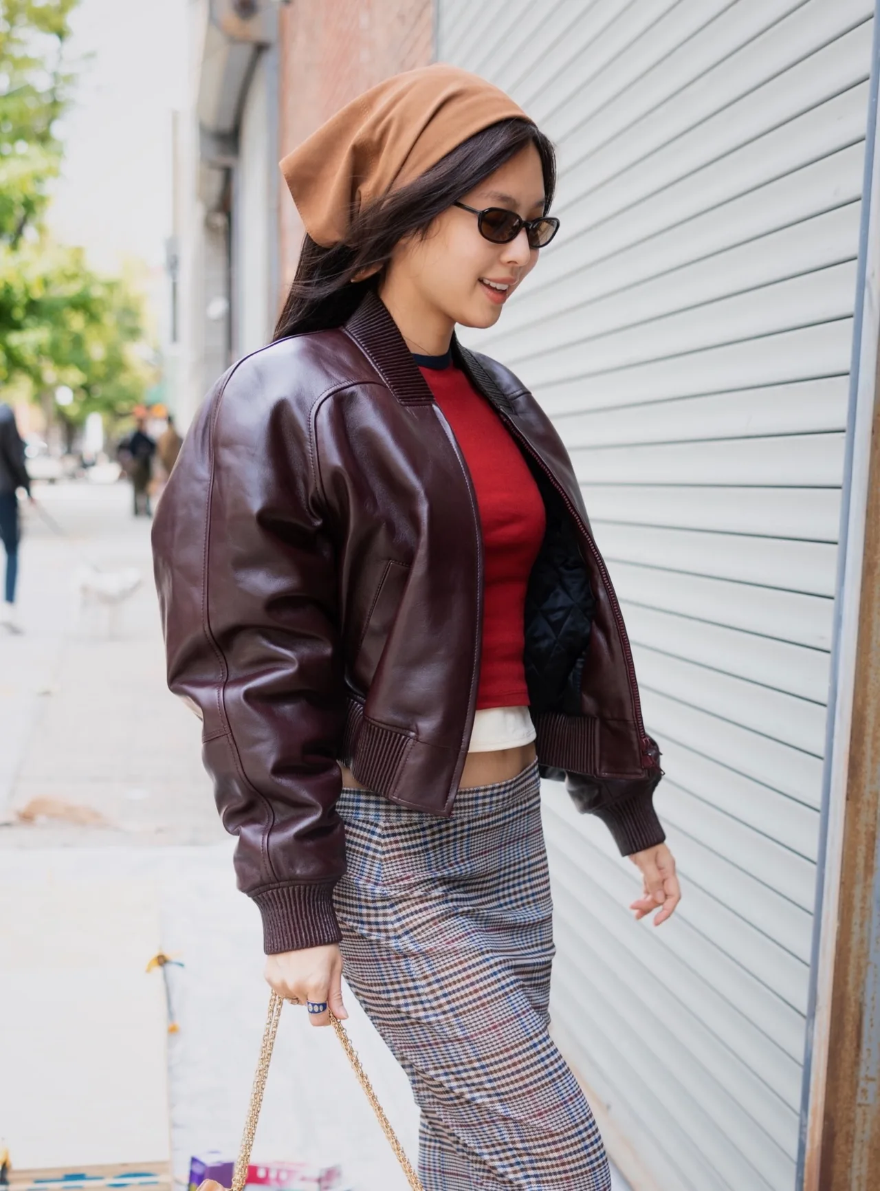 Jennie tại New York vào ngày 2 tháng 5