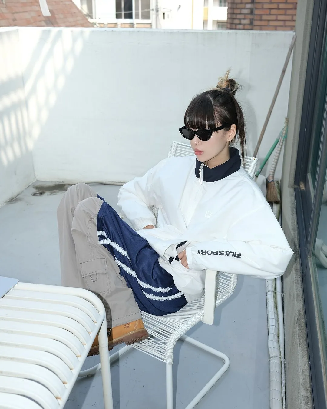 phong cách thời trang tomboy femme