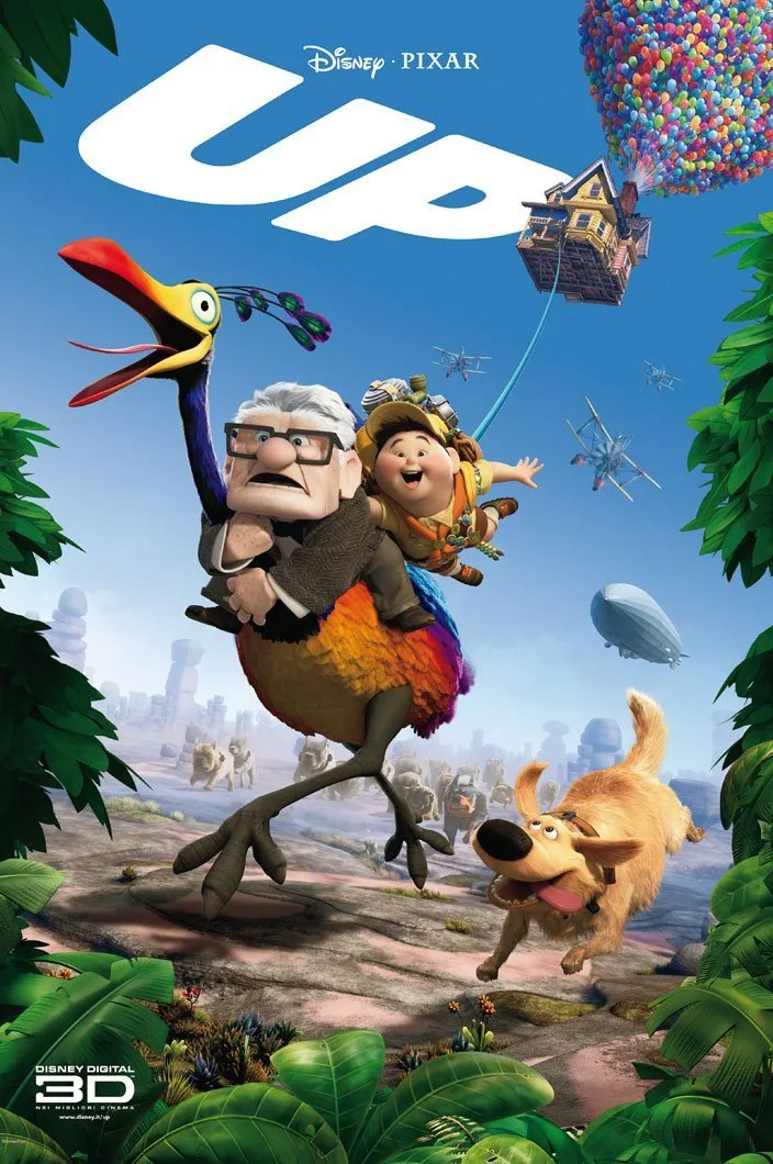 hoạt hình up vút bay