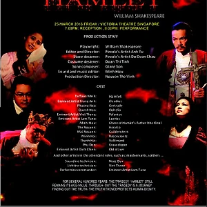 Vở kịch Hamlet phiên bản Việt ra thế giới