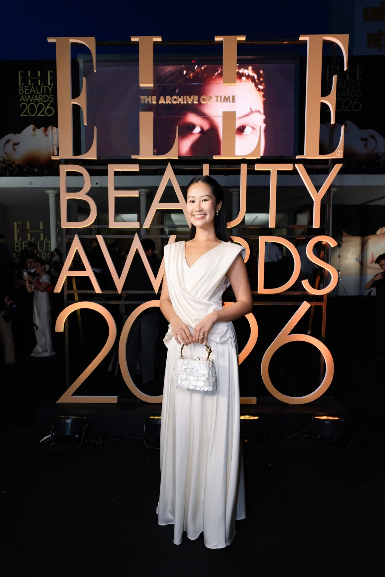 Sabrina Uyên Lưu tại sự kiện ELLE Beauty Awards 2026