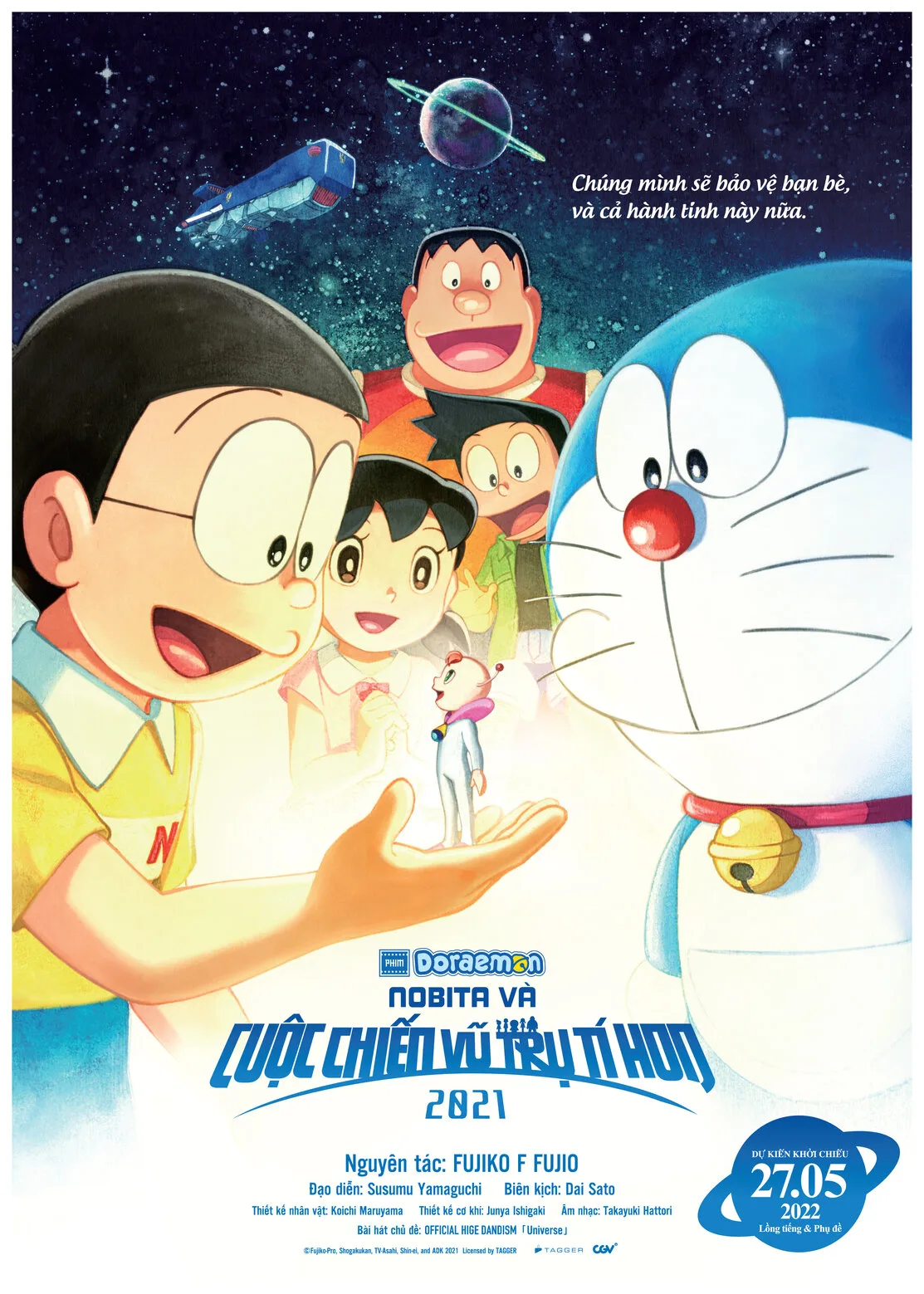 doraemon và vũ trụ tí hon