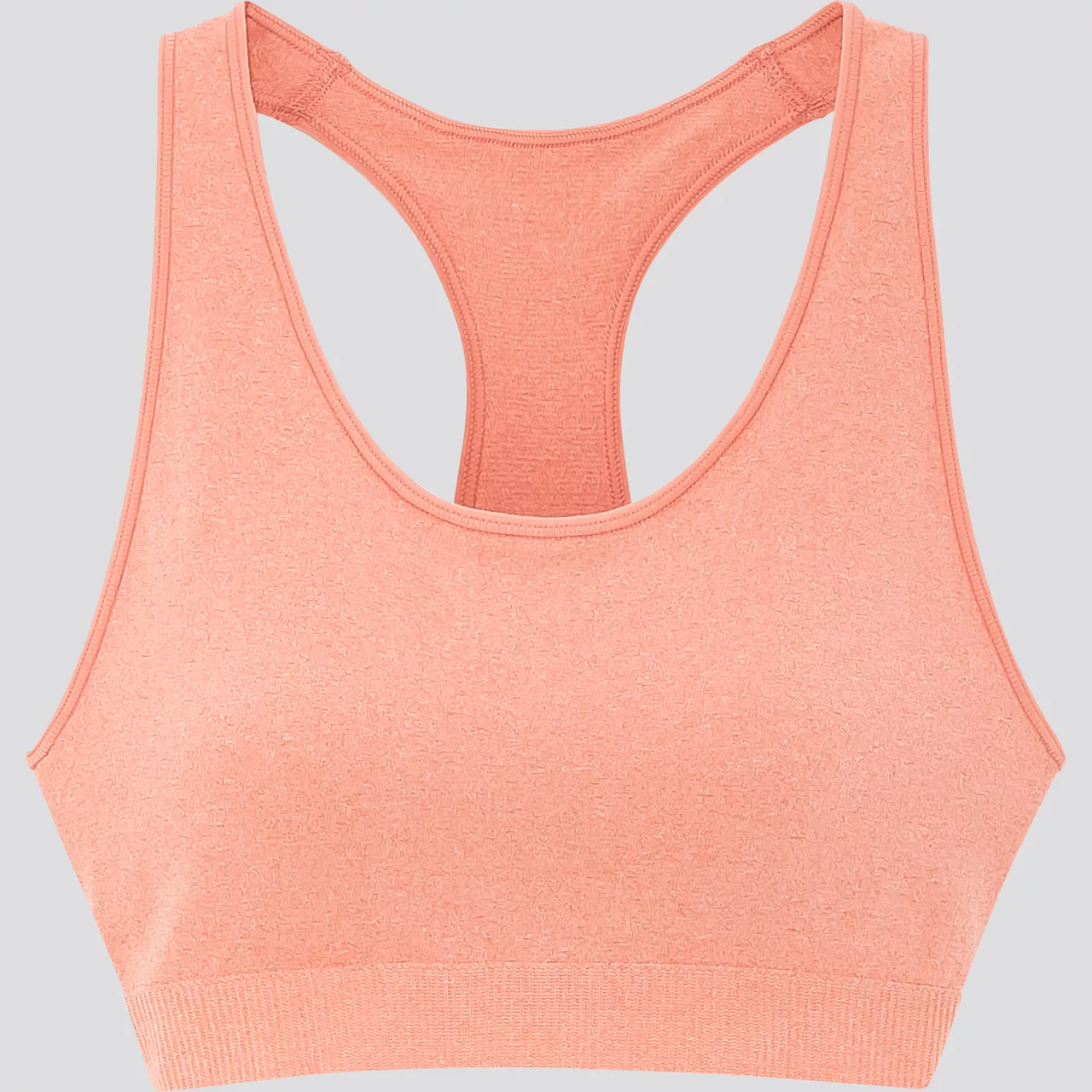 áo ngực không gọng active seamless uniqlo màu hồng san hô