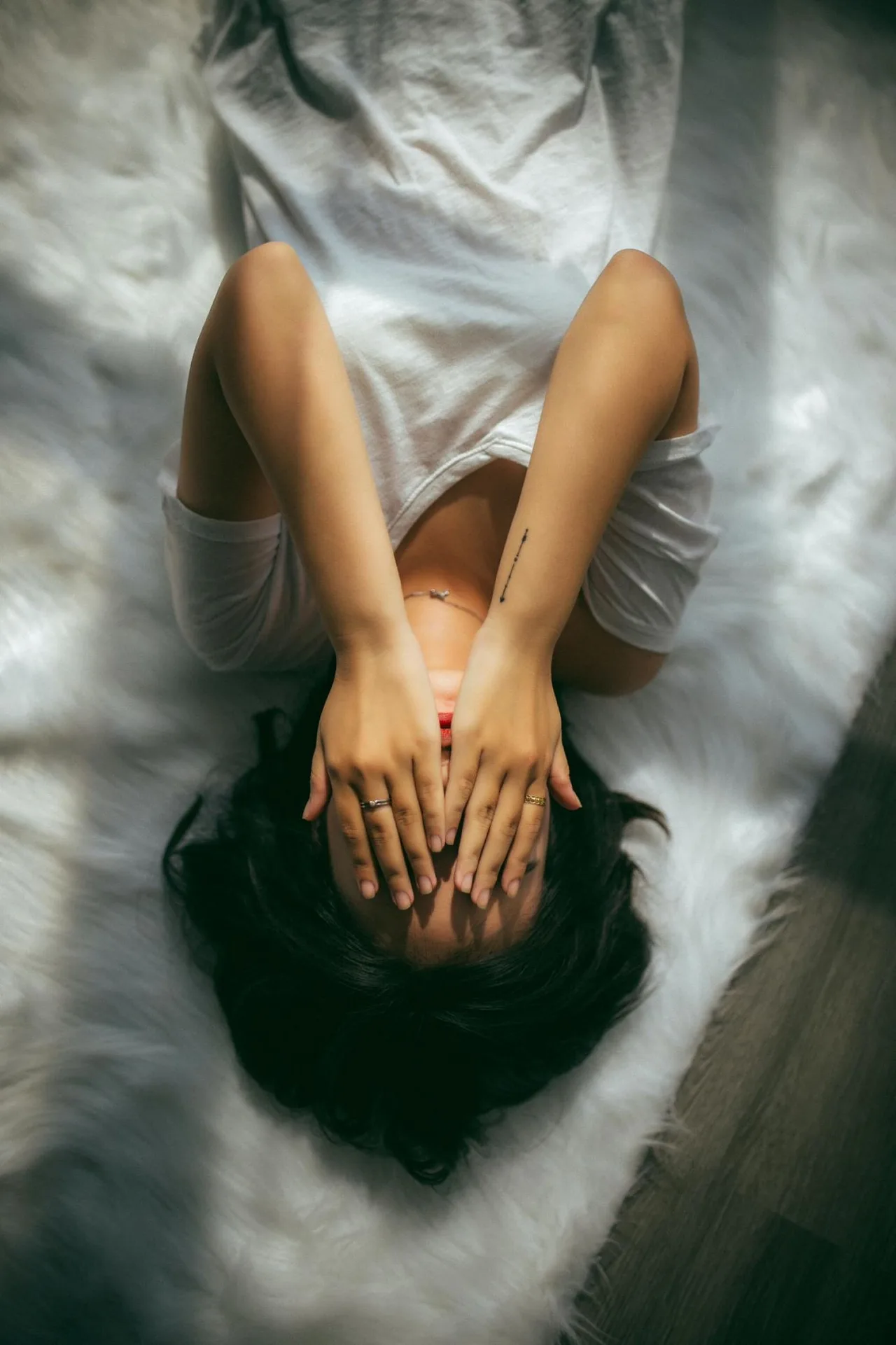 giấc ngủ cảm thấy lo âu