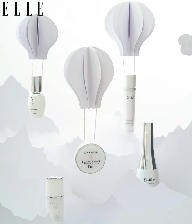 Bộ ảnh mỹ phẩm: White White Bộ ảnh mỹ phẩm: White White