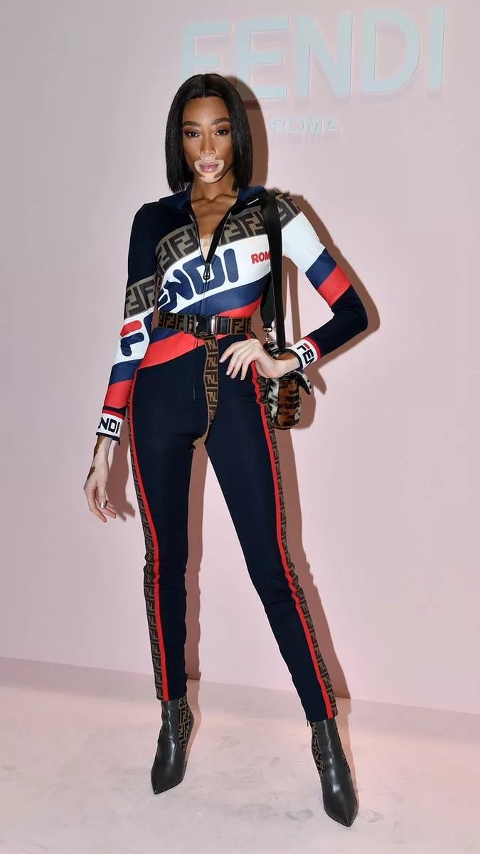 Winnie Harlow tai tuan le thoi trang Milan