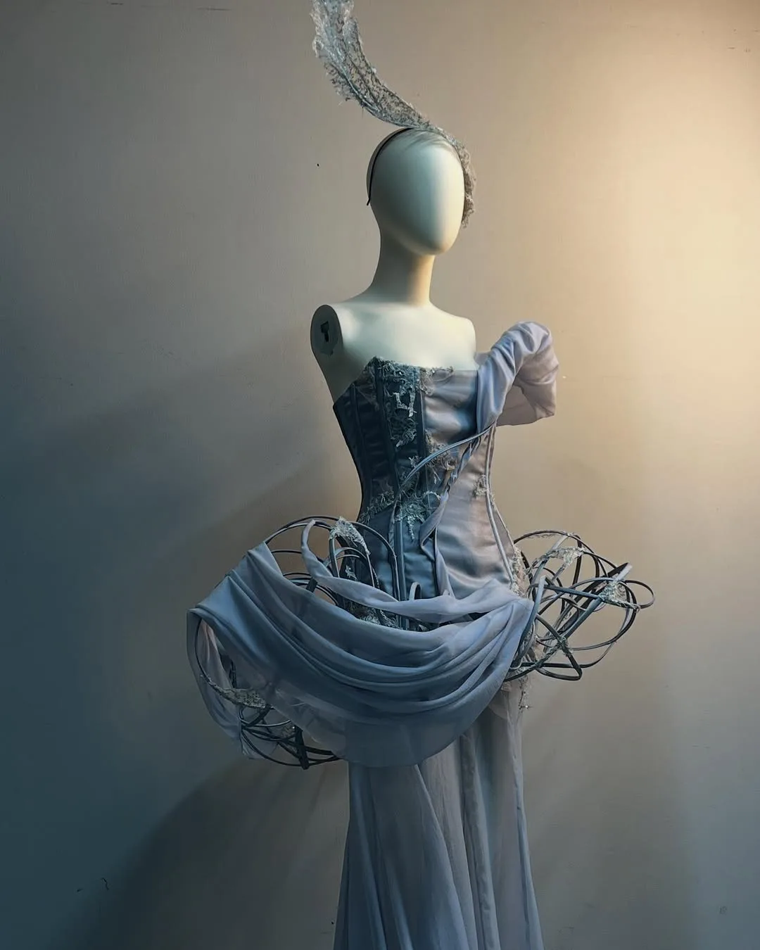 đầm corset phối đầm maxi