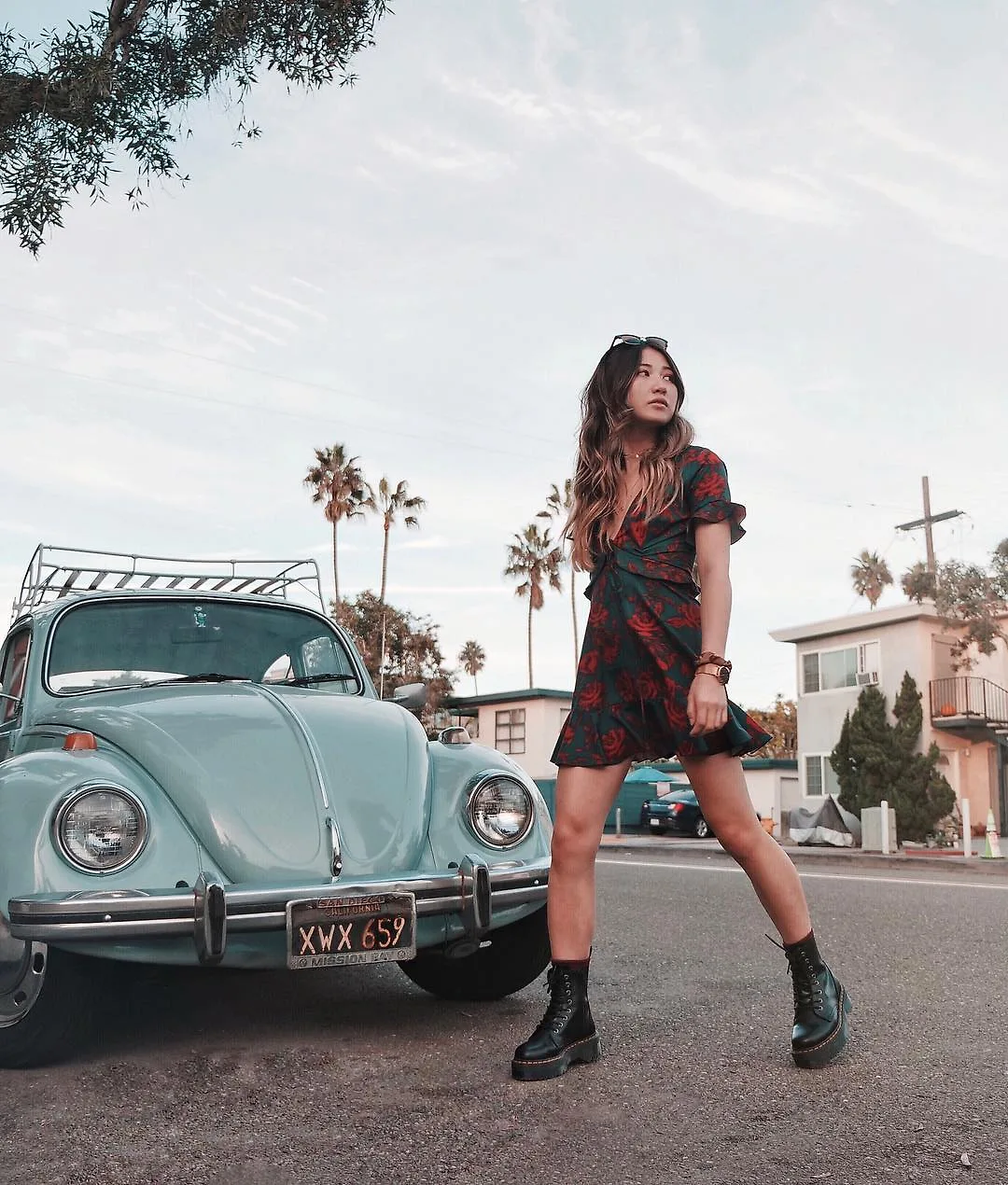 đầm dành cho dáng người hình chữ nhật ashley bestdressed