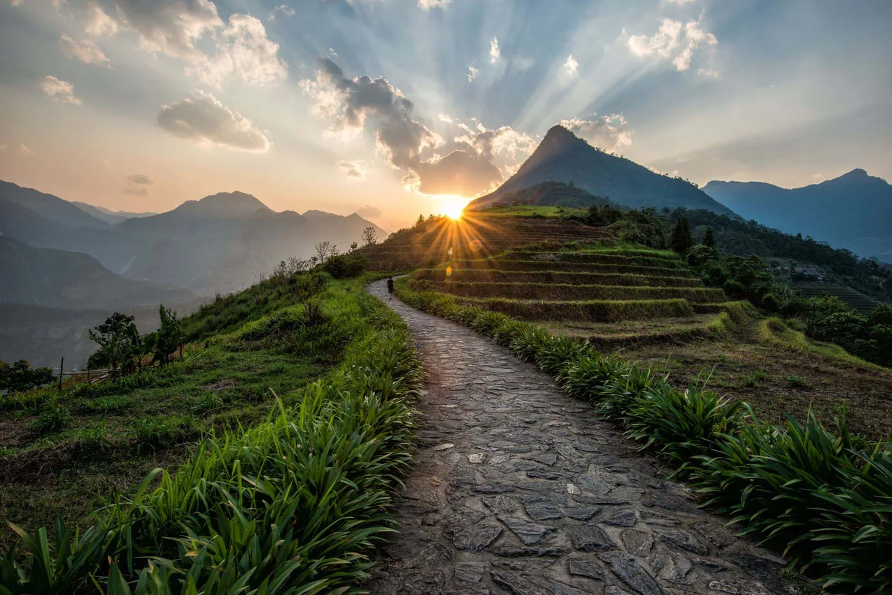 ánh mặt trời ở sapa việt nam