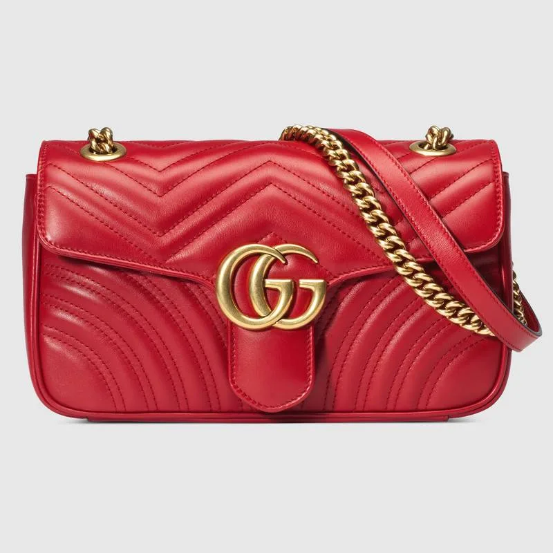 thời trang Giáng Sinh màu đỏ 12 túi xách đỏ Gucci
