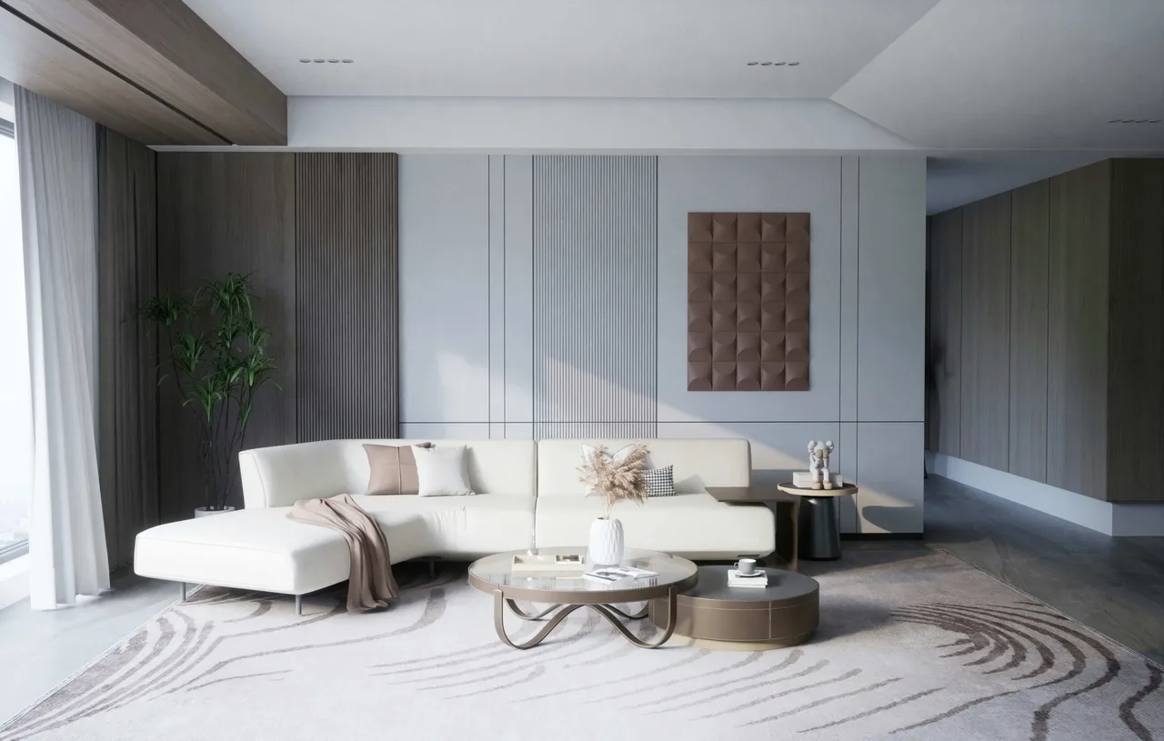 Chọn chất liệu đồng bộ là lỗi trang trí phòng