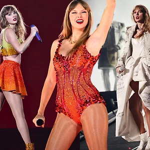 Taylor Swift diện Versace và Vivienne Westwood trên sân khấu trở lại của Eras Tour