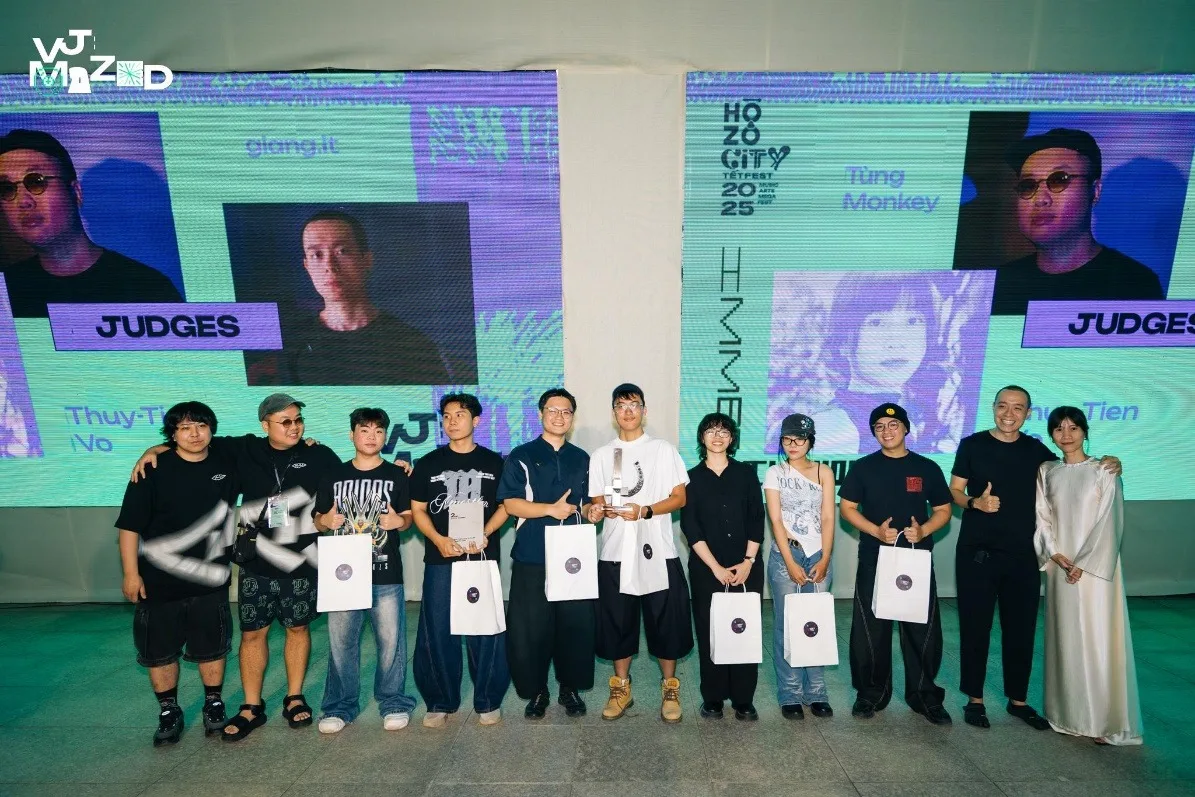 Giải đấu VJ:MAZED tại Hozo City Tết Fest 2025.
