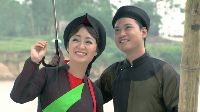 du xuân miền Bắc - hội lim 2 - elle viet nam