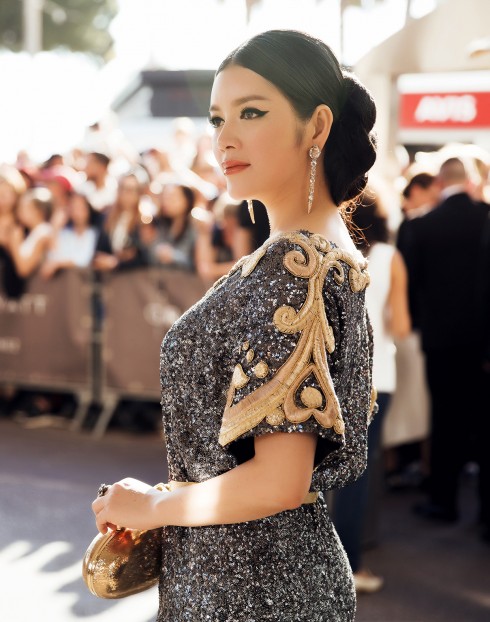 Hình ảnh Lý Nhã Kỳ trong ngày thứ 2 tại Cannes 2016