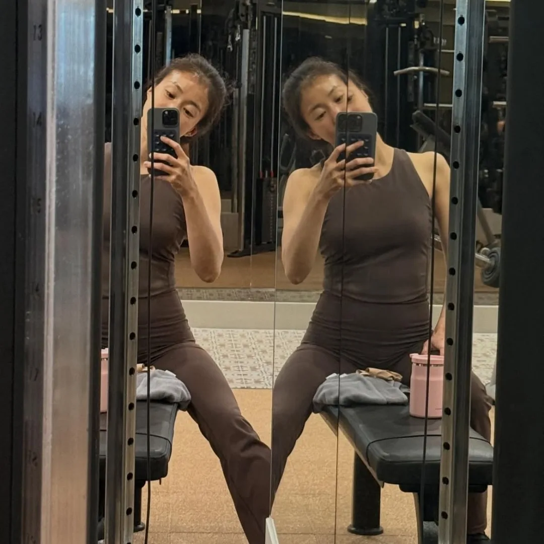 Lee Si Young luôn kiên trì tập luyện