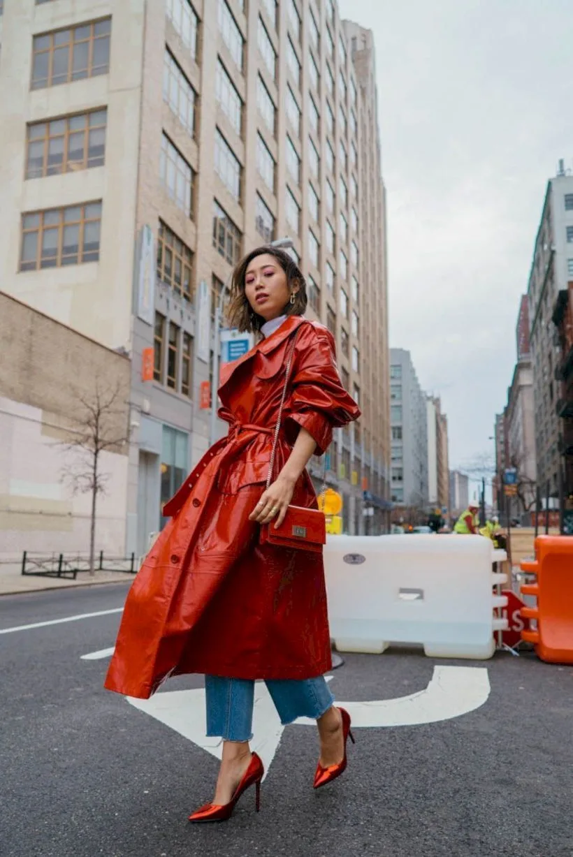 Những mẫu áo trench coat lên ngôi trong mùa mốt Thu – Đông 2018 10
