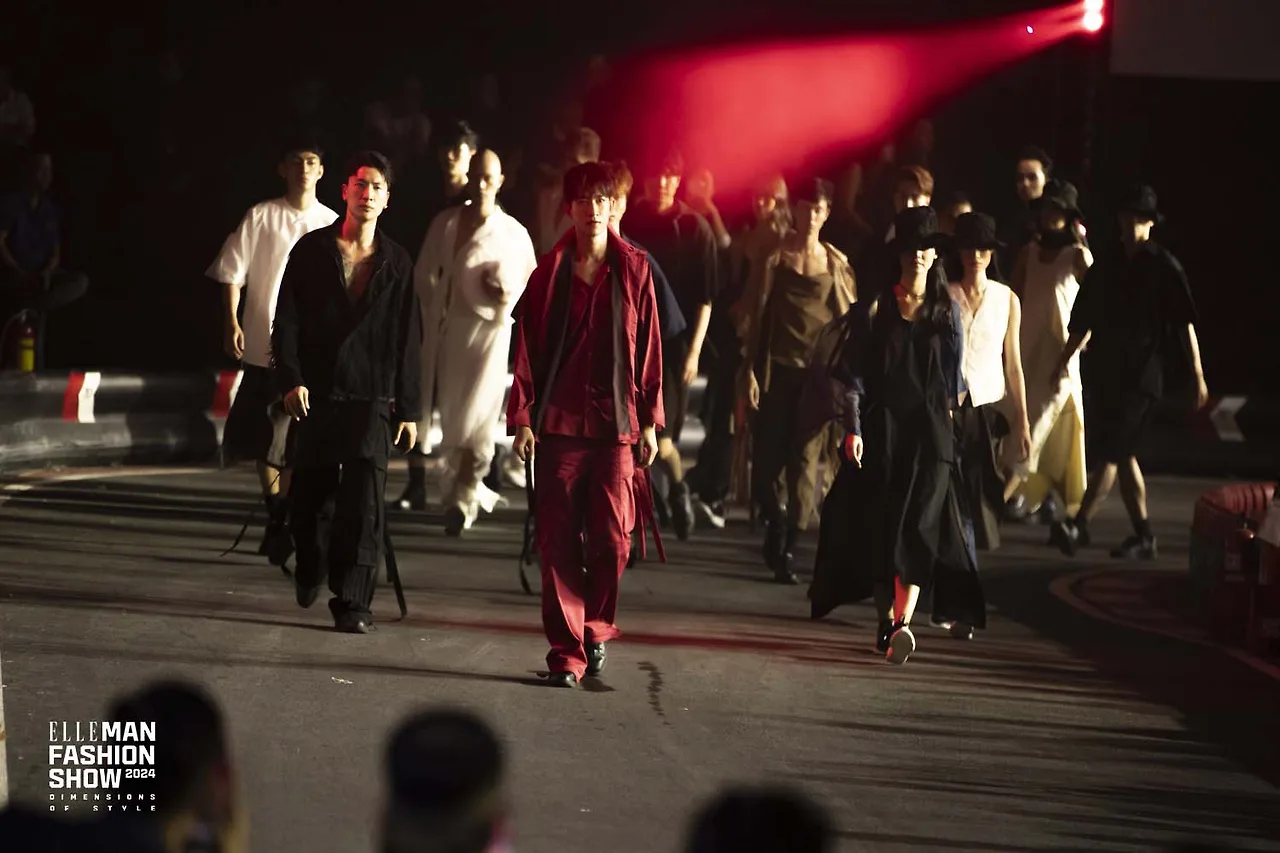 bst gấp của ntk tom trandt elleman fashion show 2024